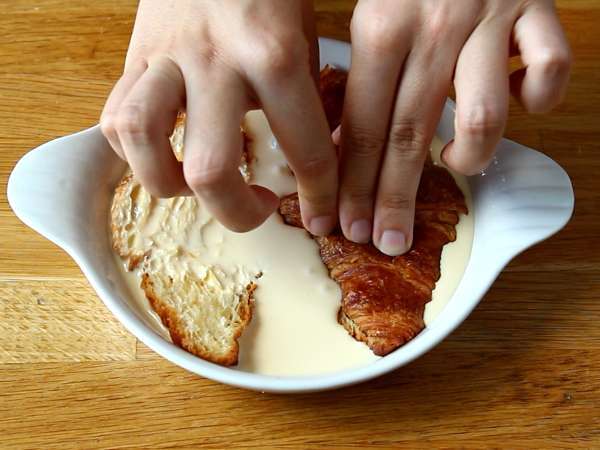 Croissanty stratené v rúre - Príprava krok 3