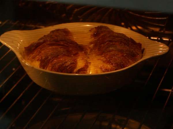 Croissanty stratené v rúre - Príprava krok 5