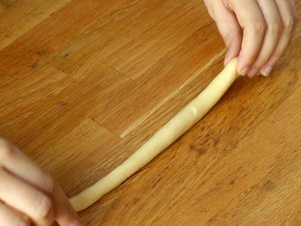 8 prameňov pletených buchiet - Príprava krok 6