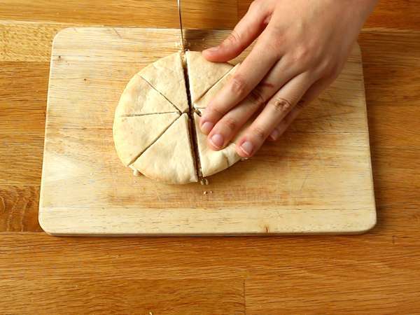 Chrumky z pita chleba - expresný recept - Príprava krok 1