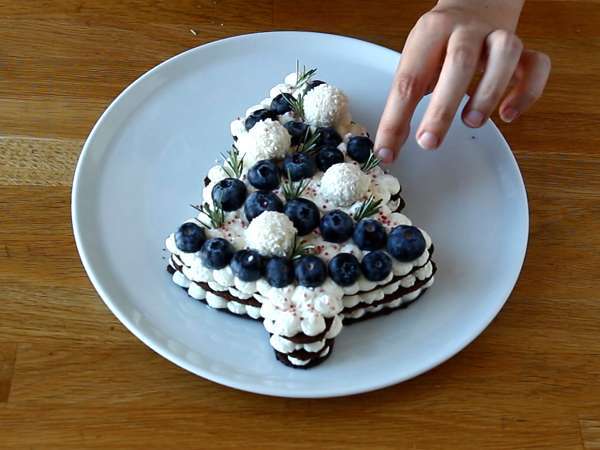 Koláč s vianočným stromčekom: jediný recept, ktorý dokáže nahradiť poleno! - Príprava krok 10