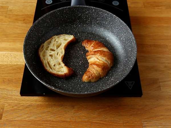 Raclette croissant sendvič na chutnú desiatu! - Príprava krok 3