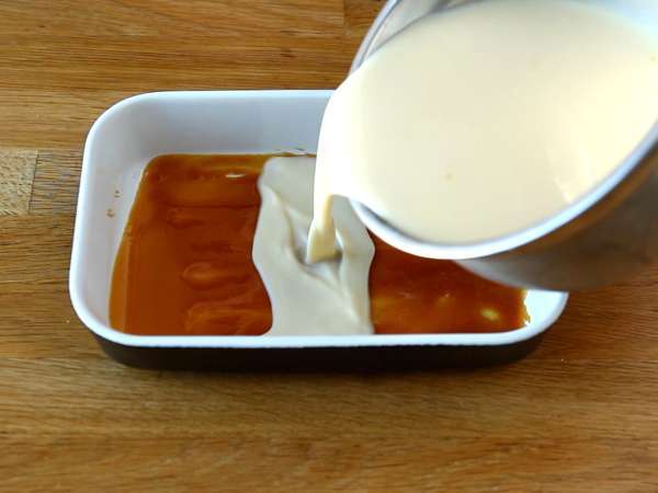 Flan do mikrovlnnej rúry: expresný dezert na poslednú chvíľu - Príprava krok 3