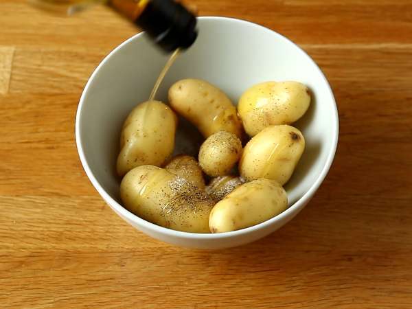 Verrines of raclette (bez spotrebiča): vychutnať si aj ako aperitív - Príprava krok 1