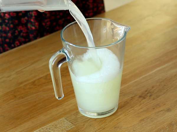 Moskovská mula bez alkoholu - Príprava krok 1