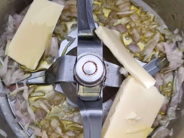 Hubové rizoto s Thermomixom - Príprava krok 1
