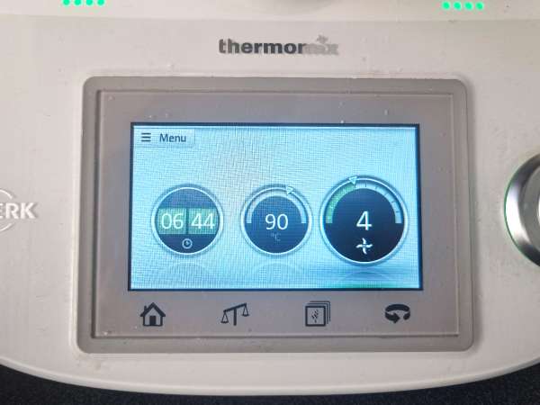 Bešamelová omáčka s Thermomixom - Príprava krok 2