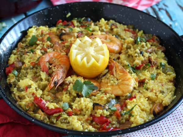 Superrýchla paella so zariadením Cookeo - Príprava krok 8