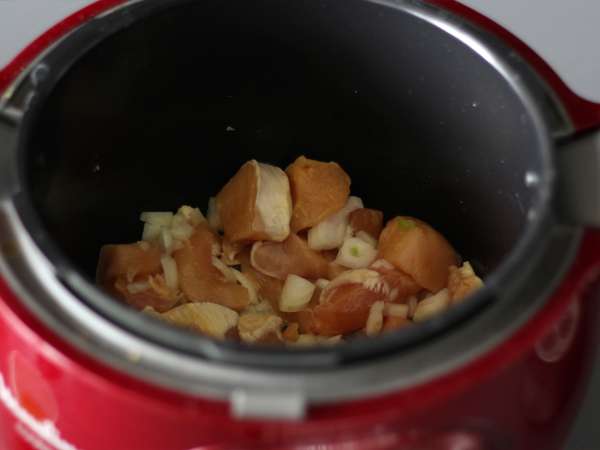 Expresné kurča Basquaise v reštaurácii Cookeo - Príprava krok 2