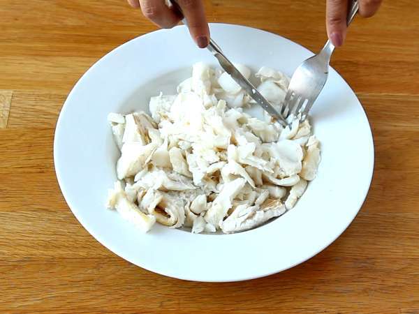 Bacalhau à Brás, jednoduchý a chutný tradičný portugalský recept - Príprava krok 2