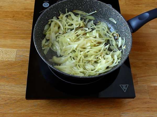Bacalhau à Brás, jednoduchý a chutný tradičný portugalský recept - Príprava krok 4