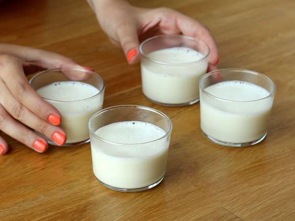 Pistáciová panna cotta, jednoduchý recept, ktorý všetci milujú! - Príprava krok 4