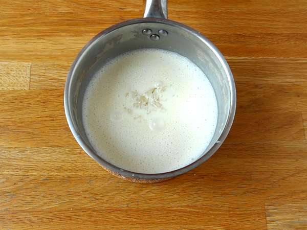 Panna cotta s bobuľovým coulis - Príprava krok 3