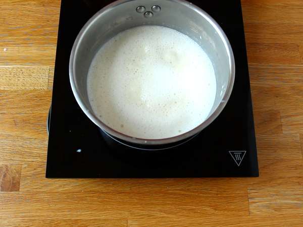 Vanilková panna cotta, klasický recept na jej prípravu doma - Príprava krok 2
