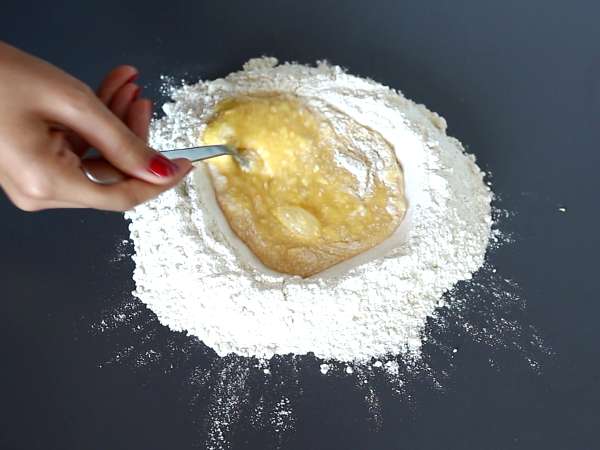 Domáce vaječné pappardelle: recept vysvetlený krok za krokom - Príprava krok 2