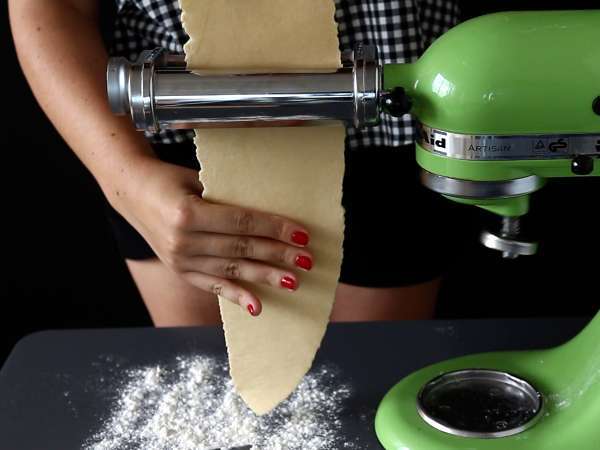 Domáce vaječné pappardelle: recept vysvetlený krok za krokom - Príprava krok 5