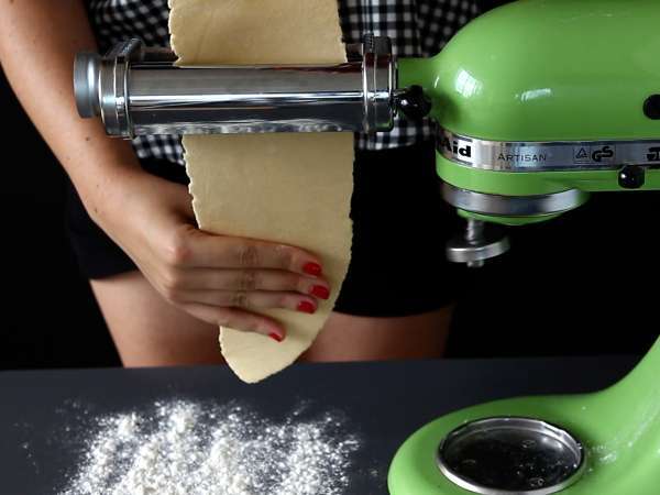 Karamelky, ravioly v tvare cukríkov s tekvicovou a ricottovou náplňou - Príprava krok 7