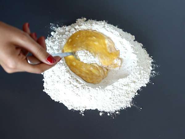 Domáce tagliatelle, postup vysvetlený krok za krokom - Príprava krok 2