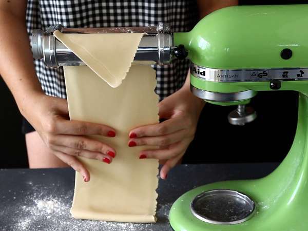Domáce tagliatelle, postup vysvetlený krok za krokom - Príprava krok 5