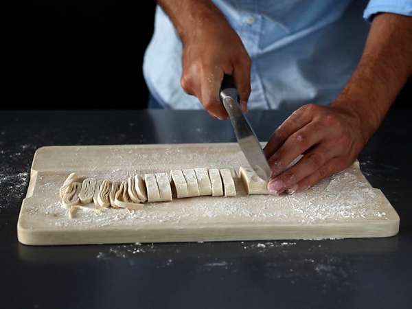 Domáce tagliatelle, postup vysvetlený krok za krokom - Príprava krok 6