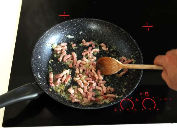 Pasta alla boscaiola, ideálny prvý chod na jeseň a zimu - Príprava krok 2