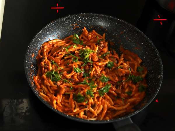 Pasta alla boscaiola, ideálny prvý chod na jeseň a zimu - Príprava krok 7