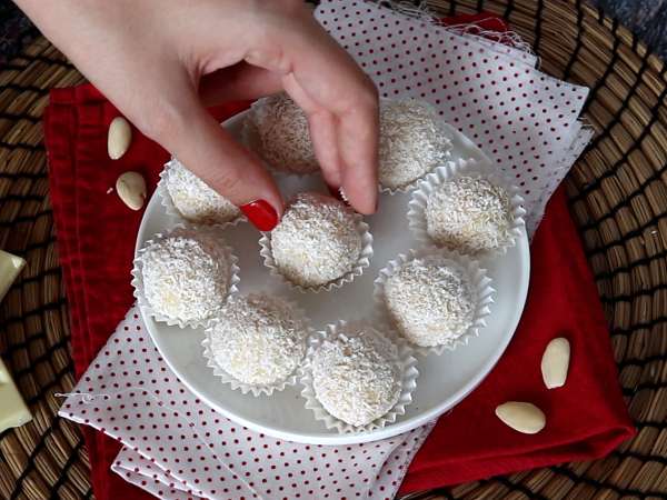 Domáca čokoláda Raffaello - Príprava krok 6