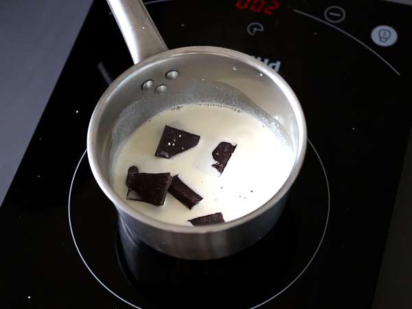 Čokoládové a nugátové košíčky. Jednoduchý recept - Príprava krok 9