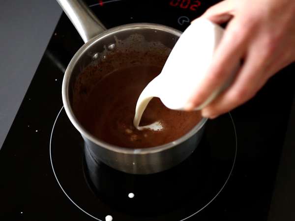 Čokoládové a nugátové košíčky. Jednoduchý recept - Príprava krok 10
