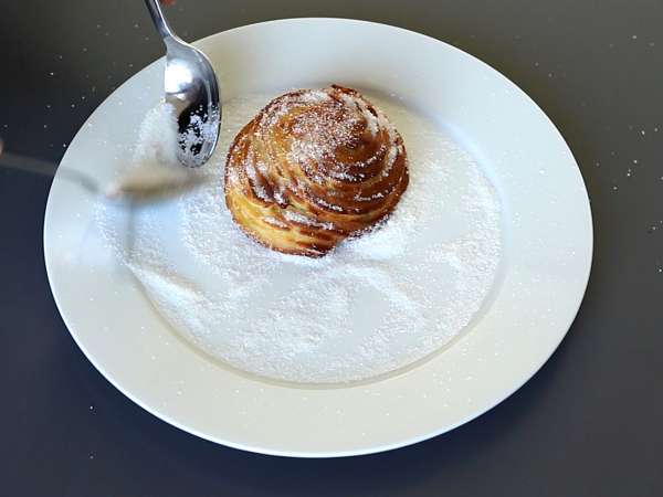 Pečené churros v tvare misky na štedrú polevu - Príprava krok 6