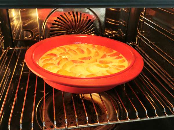 Jednoduchý marhuľový clafoutis - Príprava krok 7