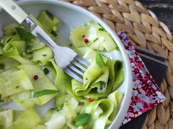 Marinované cukety, dokonalé zeleninové carpaccio na leto! - Príprava krok 7
