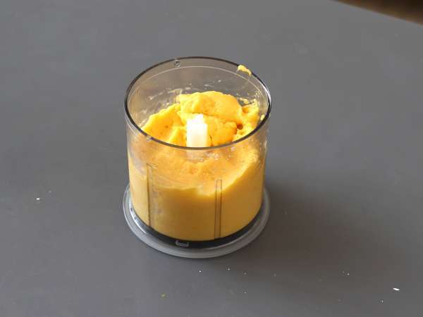 Sorbet z manga a limetky len z 3 ingrediencií, pripravený na konzumáciu za 5 minút! - Príprava krok 3