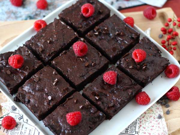 Čokoládové malinové brownie, čistý pôžitok! - Príprava krok 6