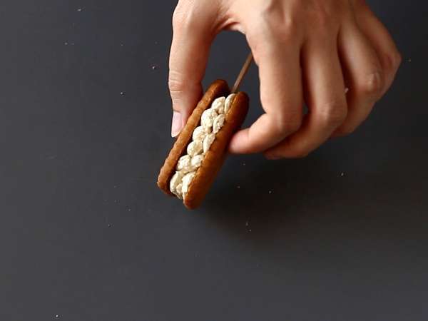Ľadové sendviče so speculoos - Príprava krok 5