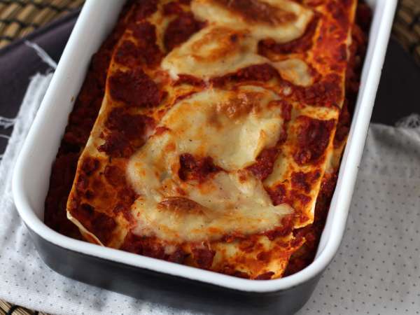 Vegetariánske lasagne (nebudete tomu veriť!) - Príprava krok 7