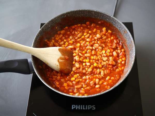 Vegetariánsky guláš - Príprava krok 2