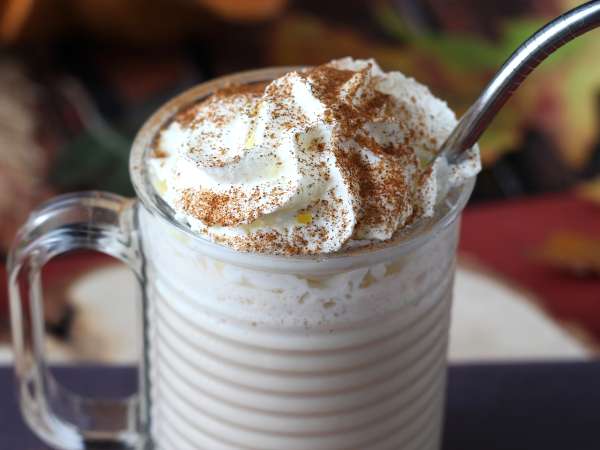 Tekvicové latte s domácim tekvicovým sirupom! - Príprava krok 4