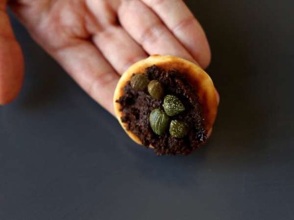 Blini tanier s náplňami, dokonalý pestrý aperitív na sviatočné obdobie - Príprava krok 4