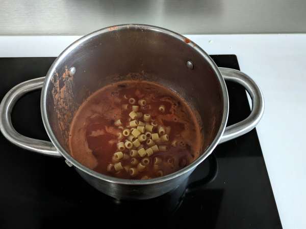 Pasta e fagioli, rýchly a krémový recept - Príprava krok 4