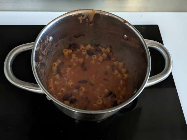 Pasta e fagioli, rýchly a krémový recept - Príprava krok 5