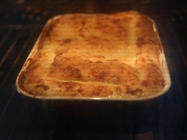 Mimoriadne topiace sa ricotta a špenátové lasagne - Príprava krok 11