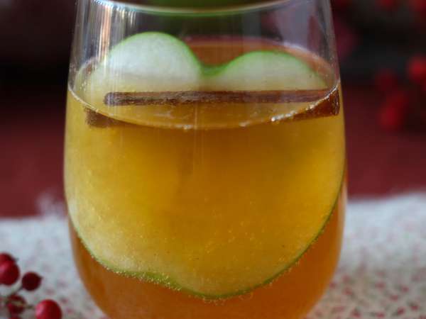 Pumpkin Spritz, pikantný koktail s tekvicovým sirupom! - Príprava krok 5