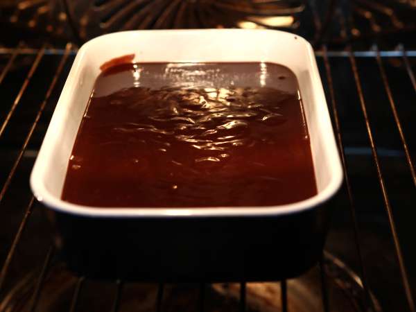 EXTRA FONDANTNÝ čokoládový a gaštanový krémový koláč len zo 4 ingrediencií - Príprava krok 4