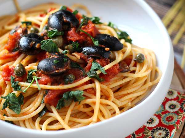 Špagety alla puttanesca, rýchly a chutný prvý chod - Príprava krok 6