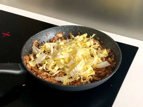 Čínske rezance wok (zelenina a sójový proteín) - Príprava krok 3
