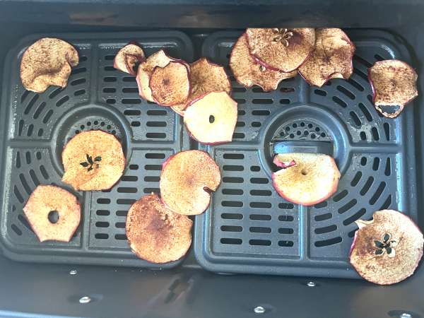 Škoricové jablkové lupienky s Air Fryer - Príprava krok 5