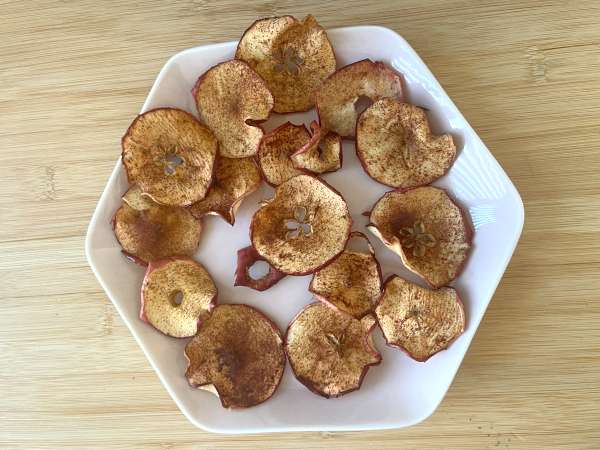 Škoricové jablkové lupienky s Air Fryer - Príprava krok 6