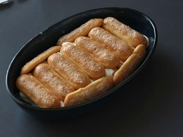 Kokosové tiramisu s Raffaellom - Príprava krok 8