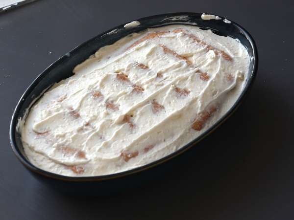 Kokosové tiramisu s Raffaellom - Príprava krok 9